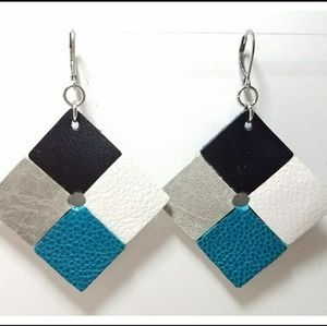 Handmade Leather Earrings